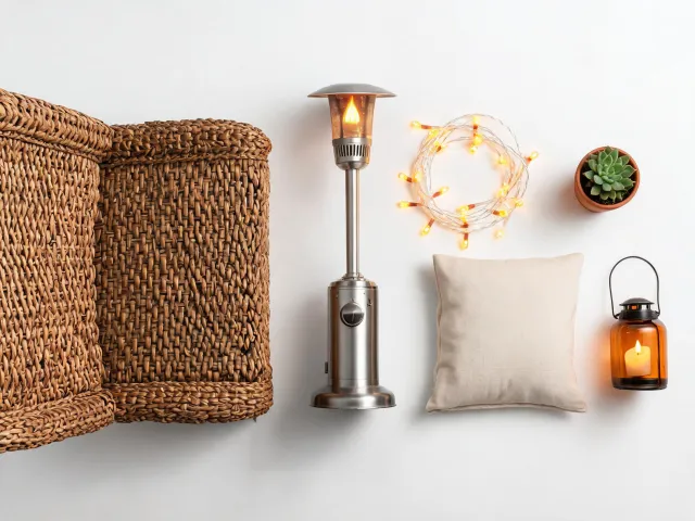 Patio heater seating inspiration board